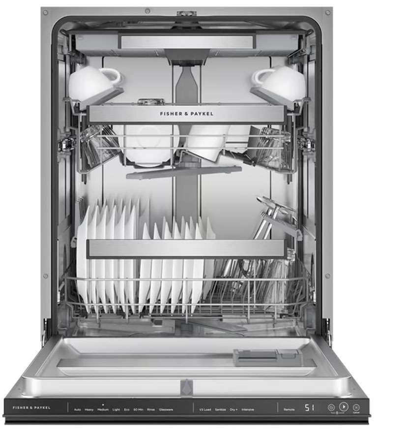 Fisher & Paykel 60cm Series 9 Contemporary Built-under Dishwasher DW60UNT4B2