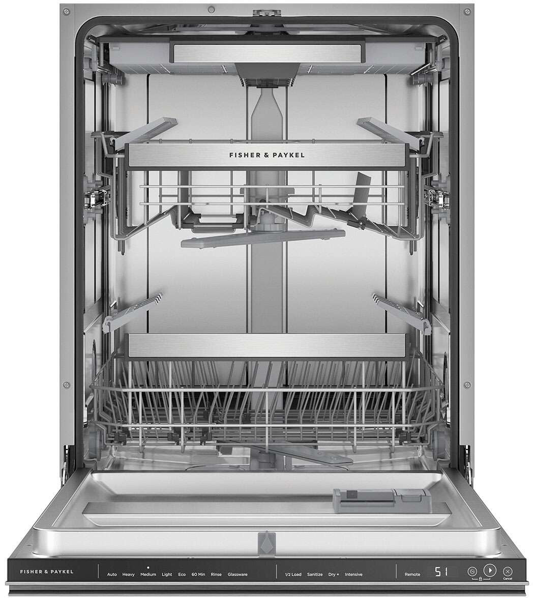 Fisher & Paykel 60cm Series 9 Contemporary Built-under Dishwasher DW60UNT4X2