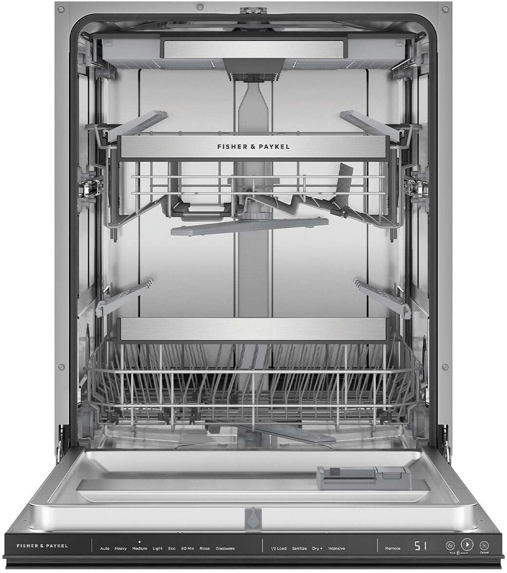 Fisher & Paykel 60cm Series 9 Contemporary Built-under Dishwasher DW60UZT4B2