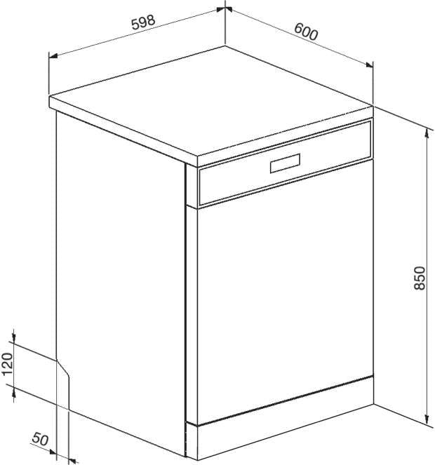 Smeg 60cm Universale Freestanding Dishwasher Silver DWA6224X4