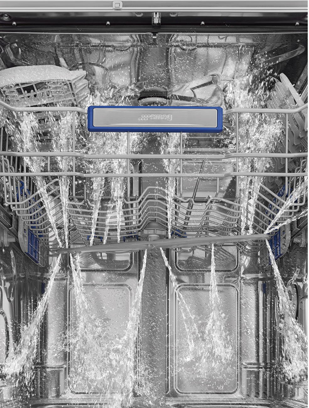 Smeg 60cm Universale Semi Integrated Dishwasher Stainless Steel DWAI6234X4