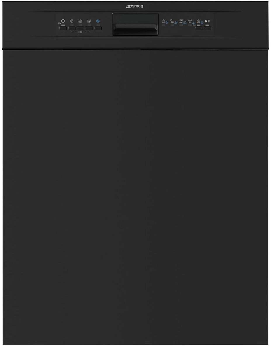 Smeg 60cm Universale Built-In Underbench Dishwasher Matt Black DWAU6224N4