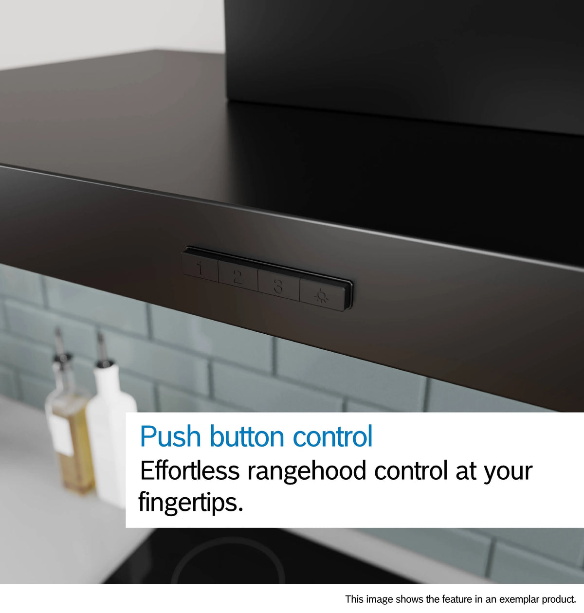 Bosch Series 4 90cm Canopy Rangehood Matt Black DWB95CC60A