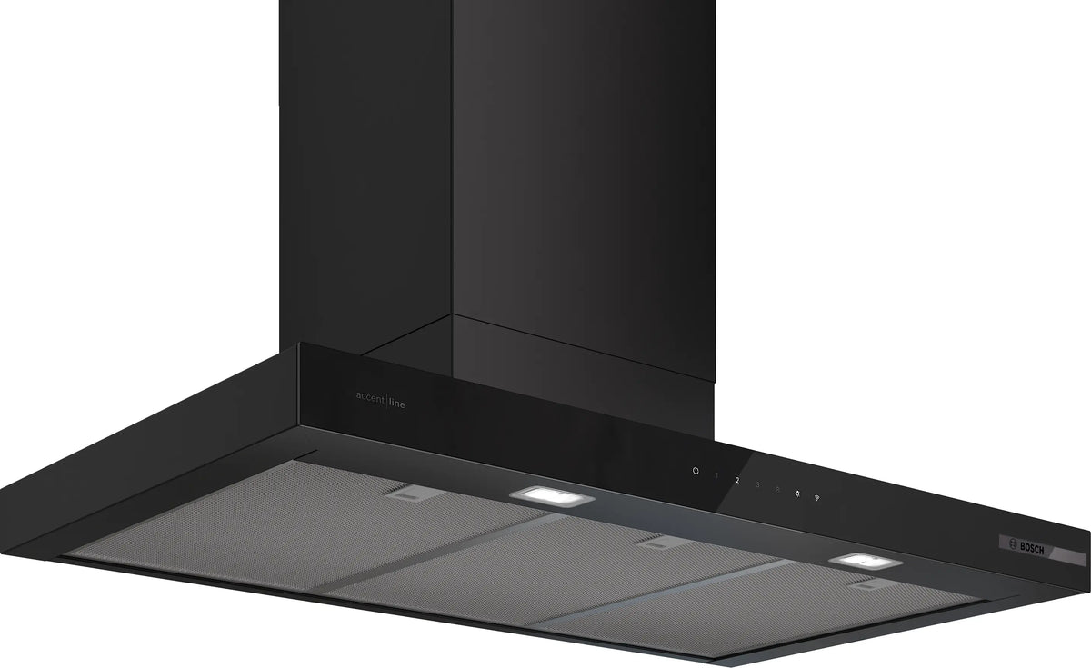 Bosch Series 6 90cm Canopy Rangehood Matt Black DWB97DN65A
