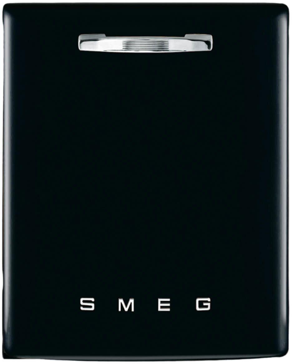 Smeg 60cm Retro Style Built-In Underbench Dishwasher Black DWIFABNE4