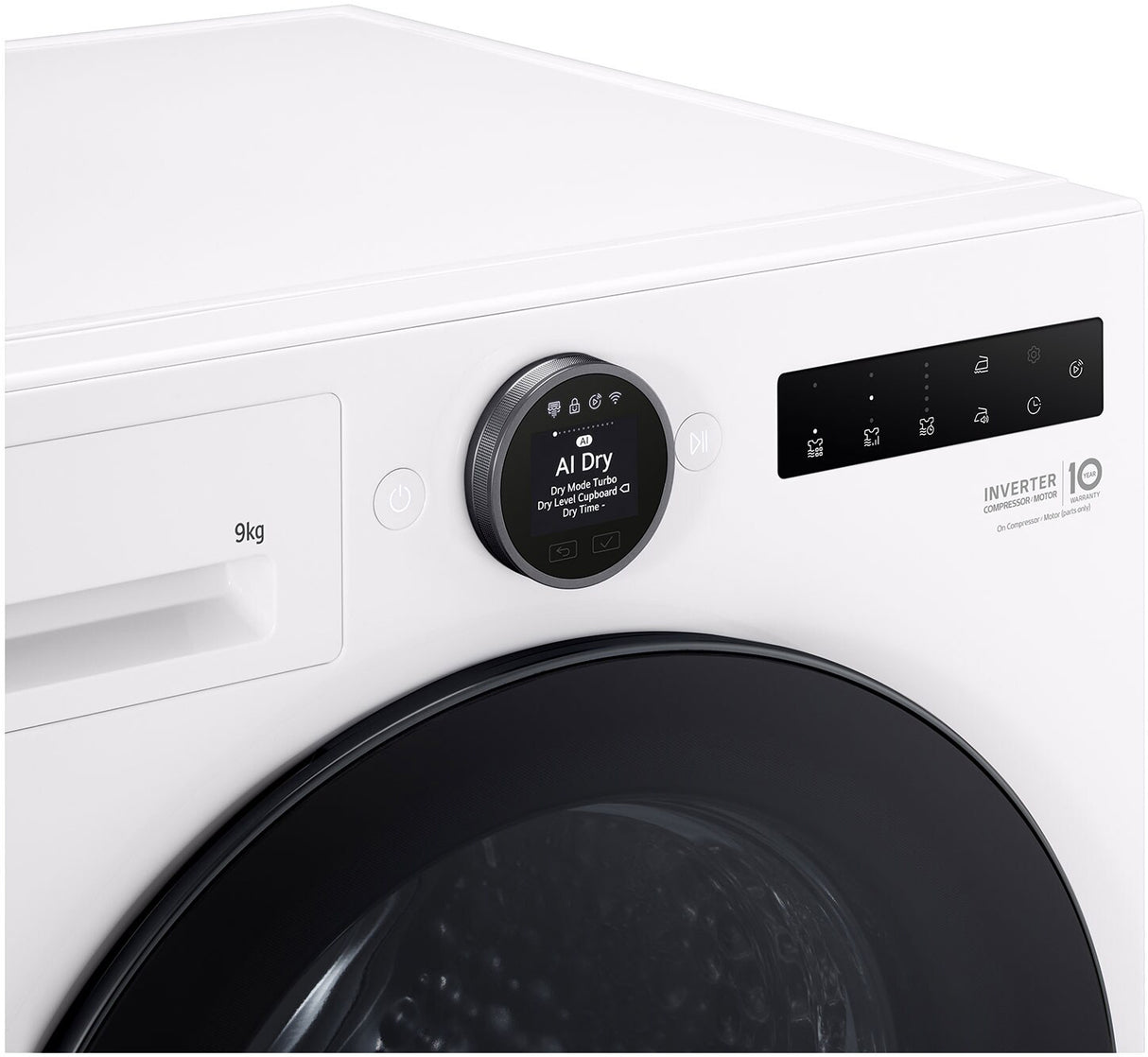LG 9kg Series 9 Heat Pump Dryer DXH9-09W | Greater Sydney Only
