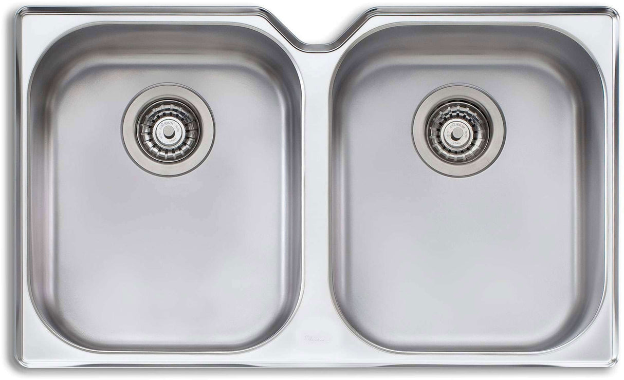 Oliveri Diaz Double Bowl Undermount Sink DZ10U
