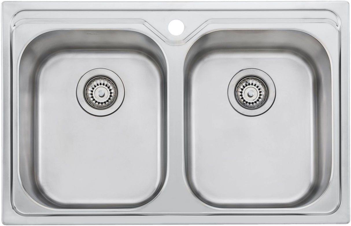 Oliveri Diaz Double Bowl Universal Sink DZ23TU