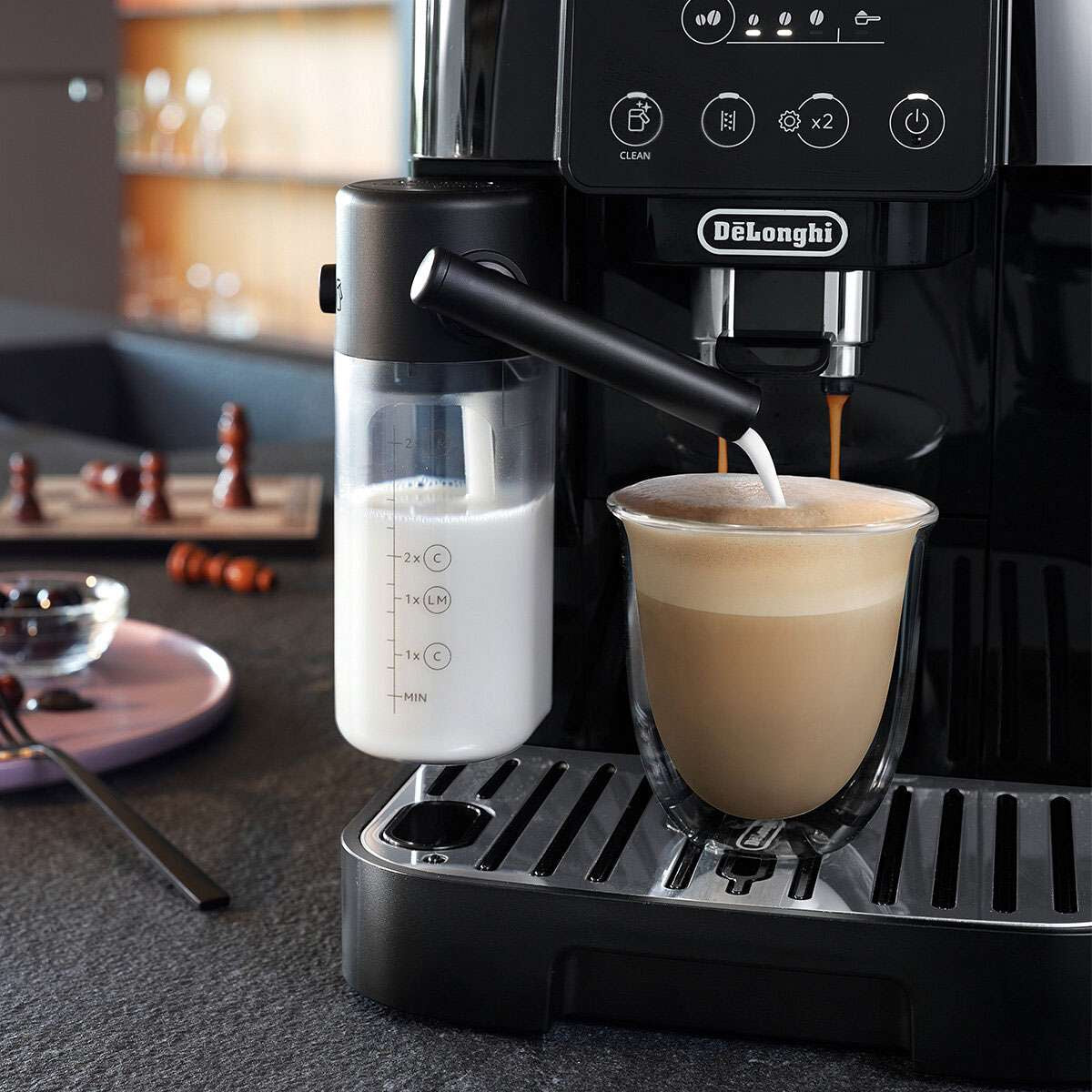 DeLonghi Magnifica Start with Milk Fully Automatic Coffee Machine ECAM22063B
