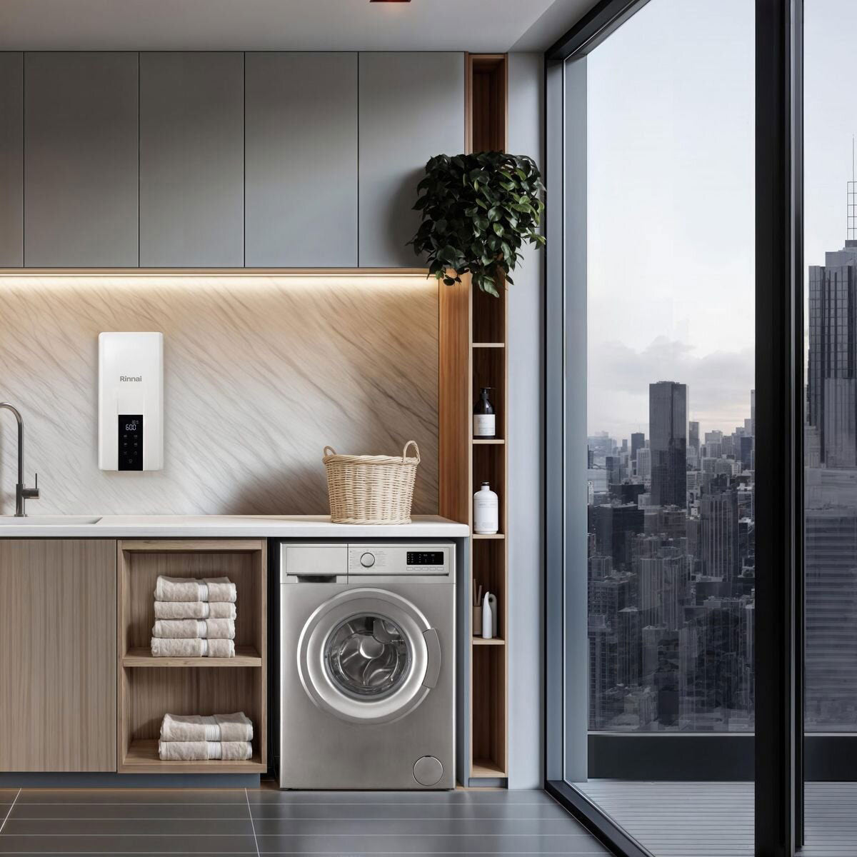 Rinnai Efinity 50°C 29kW Electric Continuous Flow Hot Water System ECF29i50