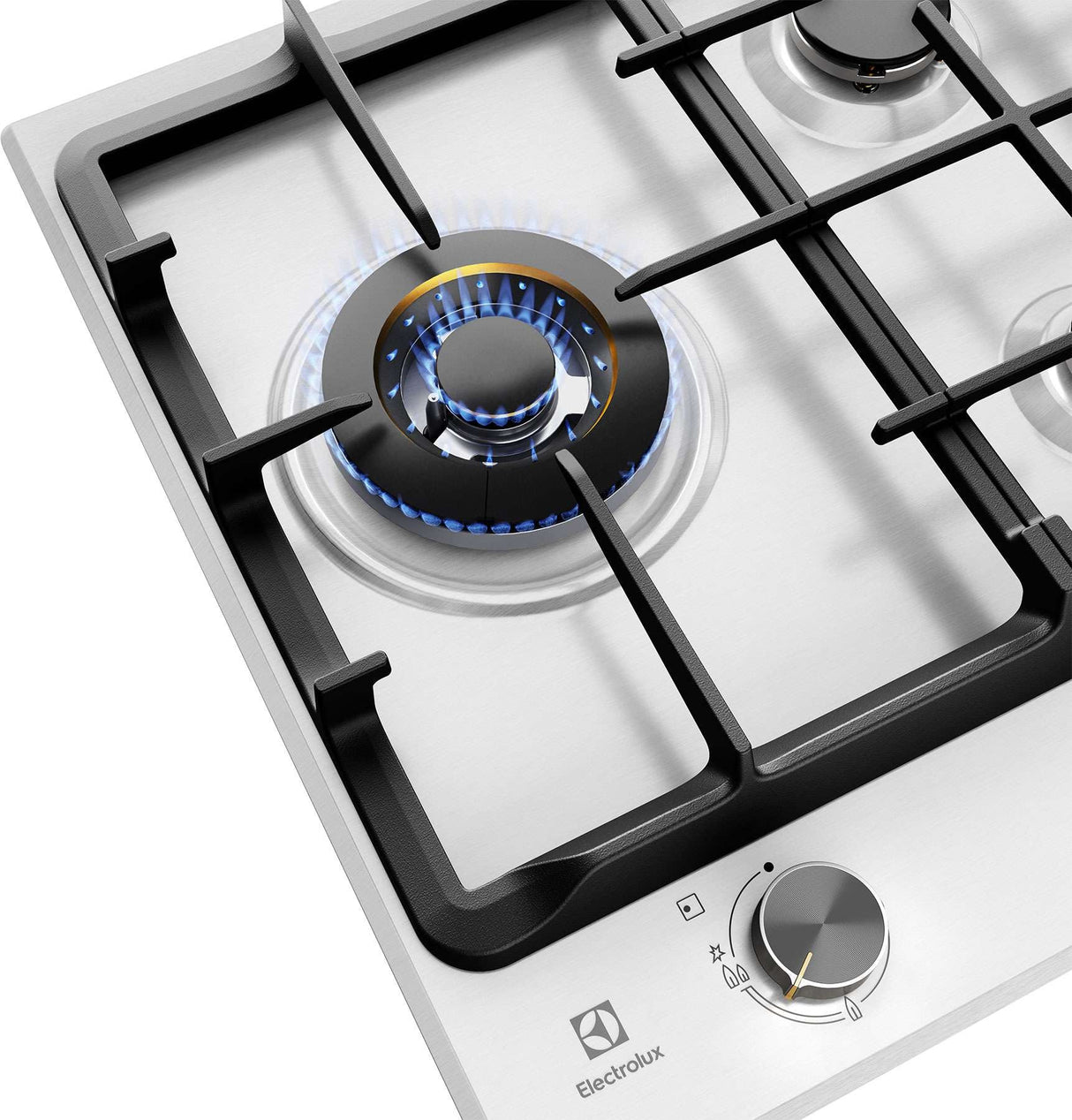 Electrolux 75cm 5 Zone Stainless Steel Gas Cooktop EHG755SE