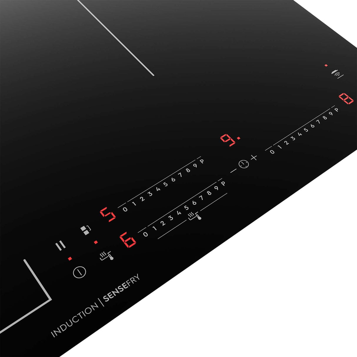 Electrolux 60cm 3 Zone Black Induction Cooktop EHI635BF