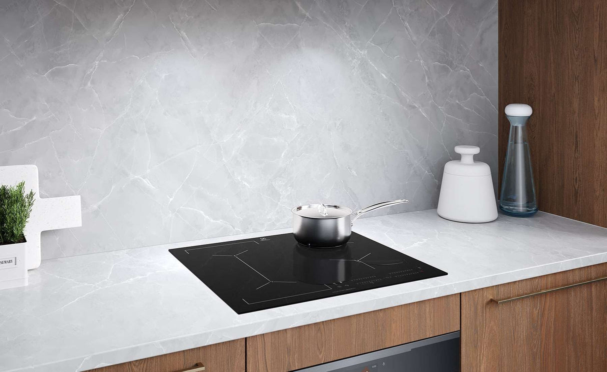 Electrolux 60cm 4 Zone Black Induction Cooktop EHI645BF
