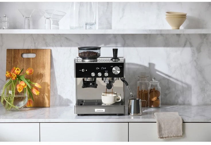 Sunbeam Origins Dual Espresso Coffee Machine EMM7300SS