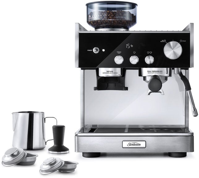 Sunbeam Origins Dual Espresso Coffee Machine EMM7300SS