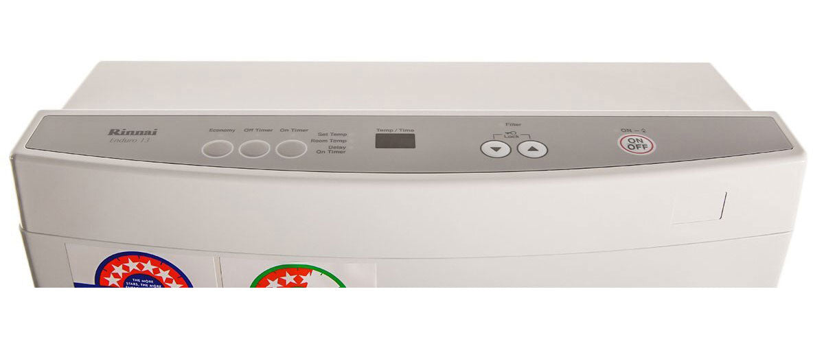 Rinnai Enduro 13MJ Convector Gas Heater White EN13N *NATURAL GAS*