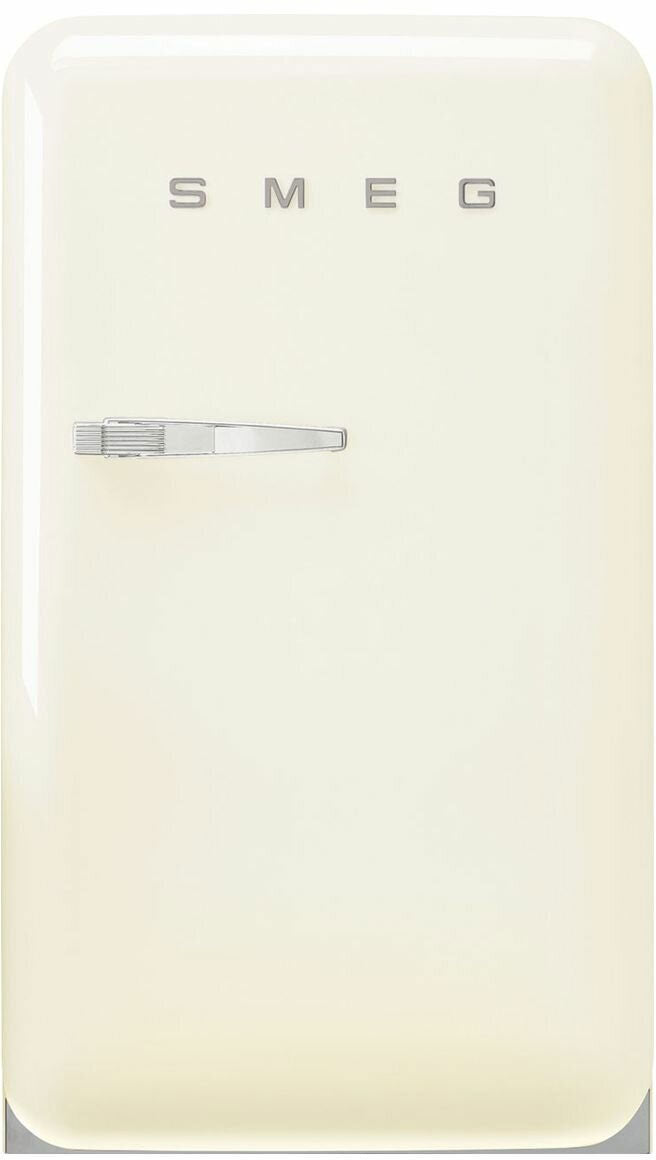 Smeg 135L FAB 50's Retro Style Bar Refrigerator Cream FAB10HRCR5AU