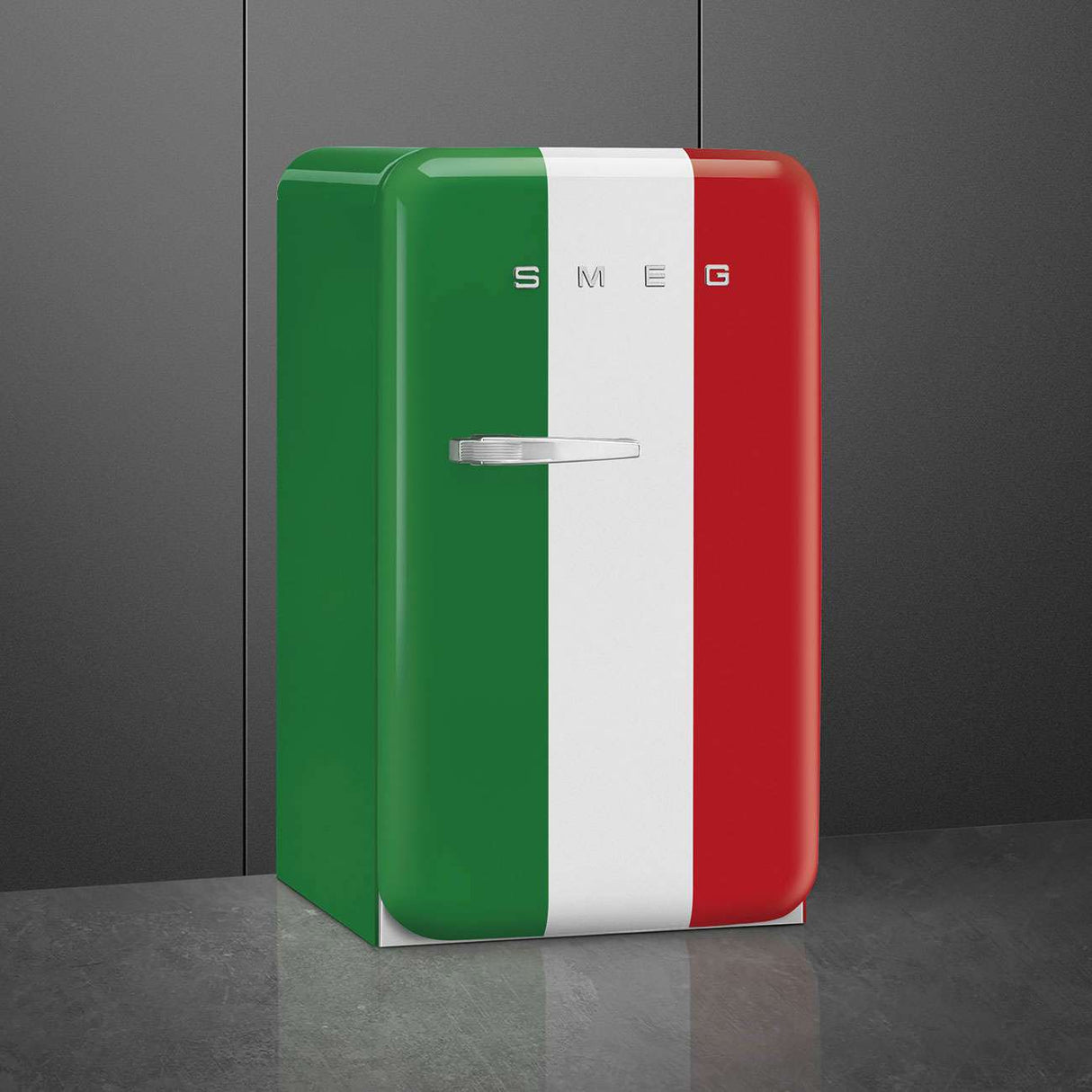 Smeg 135L 50's Retro Refrigerator Italian Flag FAB10HRDIT6 | Greater Sydney Only