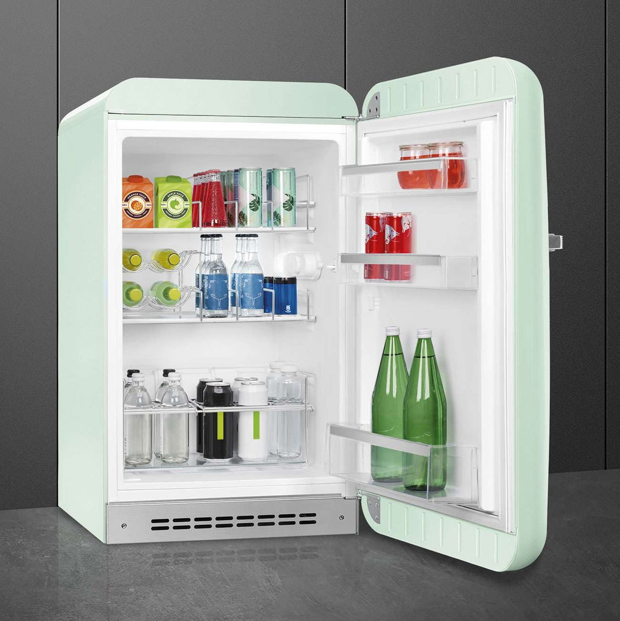 Smeg 135L 50's Retro Refrigerator Pastel Green FAB10HRPG6 | Greater Sydney Only