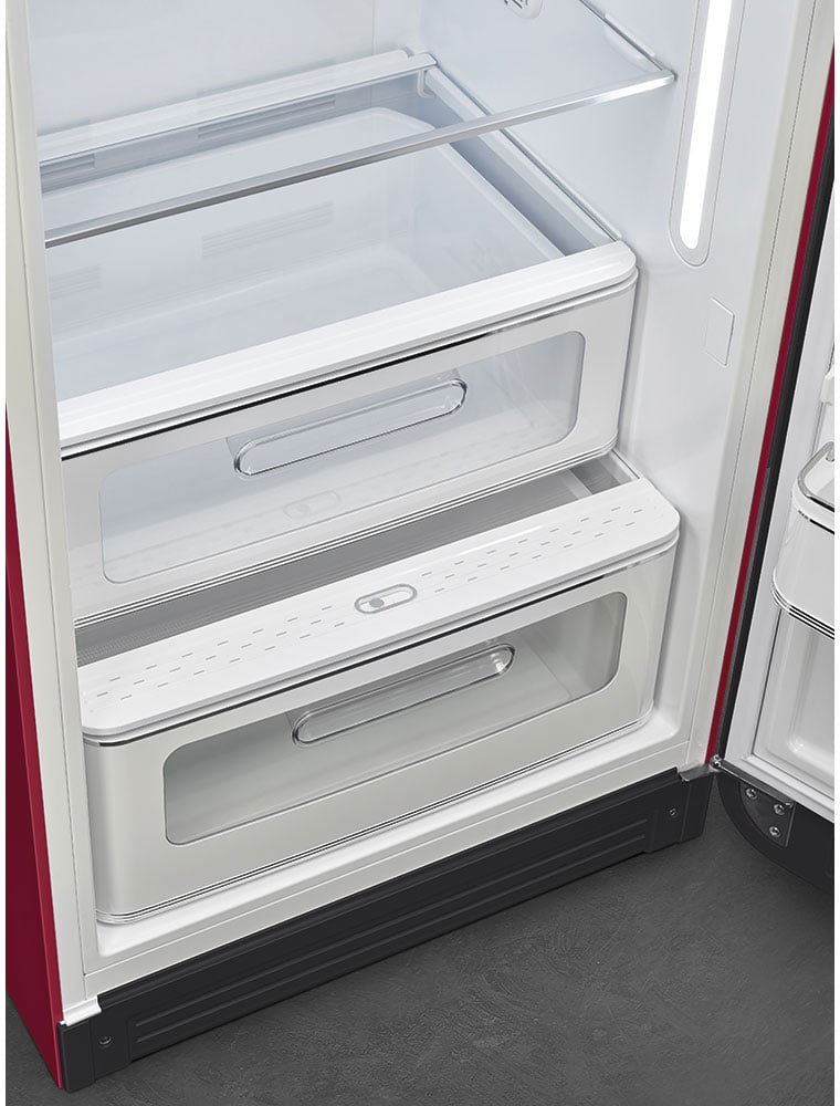 Smeg 270L 50's Retro Refrigerator Ruby Red FAB28RDRB5 | Greater Sydney Only