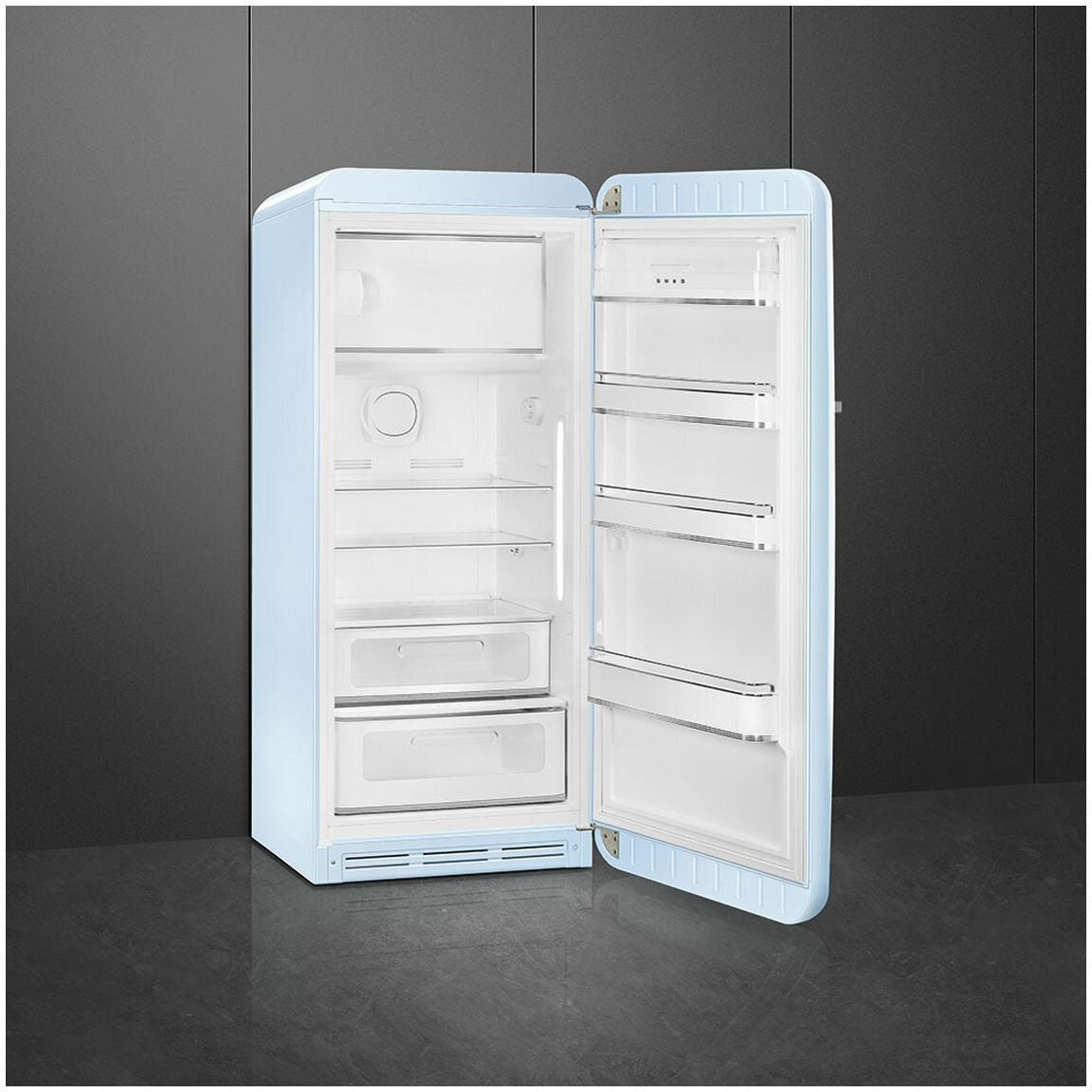 Smeg 270L 50's Retro Refrigerator Pastel Blue FAB28RPB5AU | Greater Sydney Only