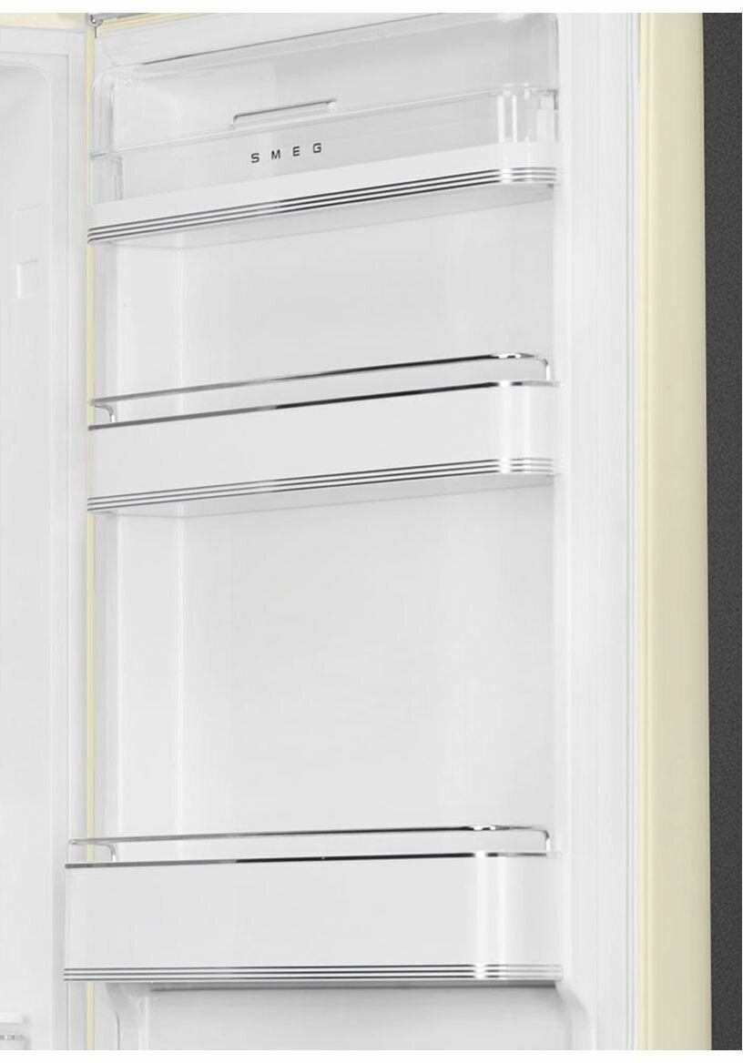 Smeg 331L 50's Bottom Mount Refrigerator Cream FAB32RCR5AU | Greater Sydney Only