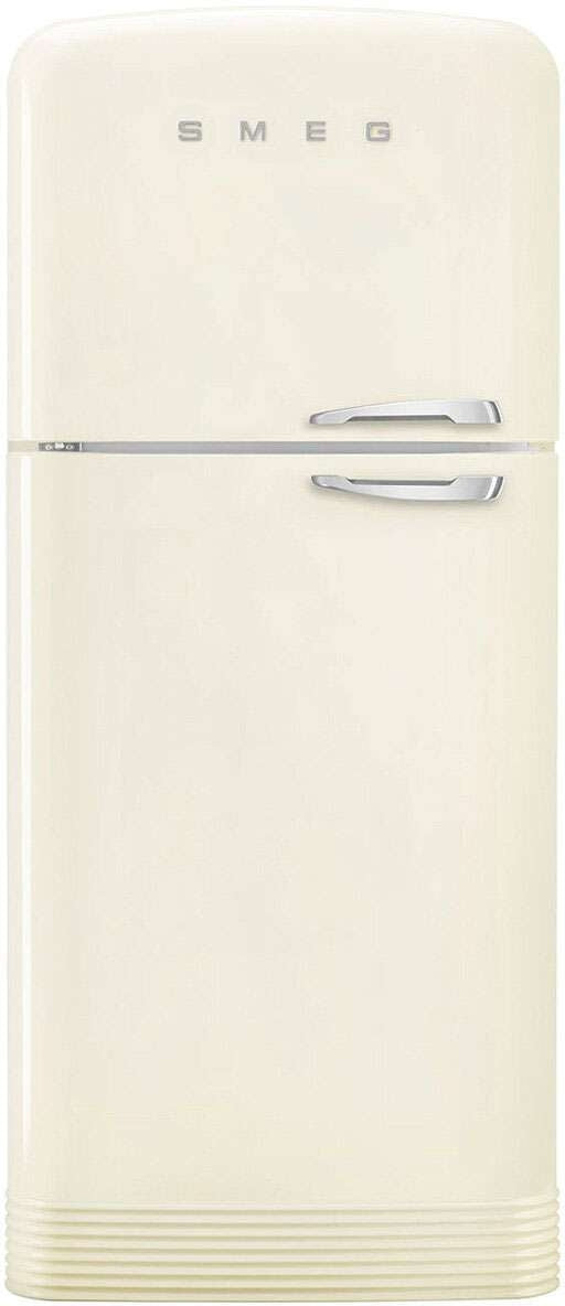 Smeg 524L 50's Top Mount Refrigerator Cream FAB50LCR5AU | Greater Sydney Only
