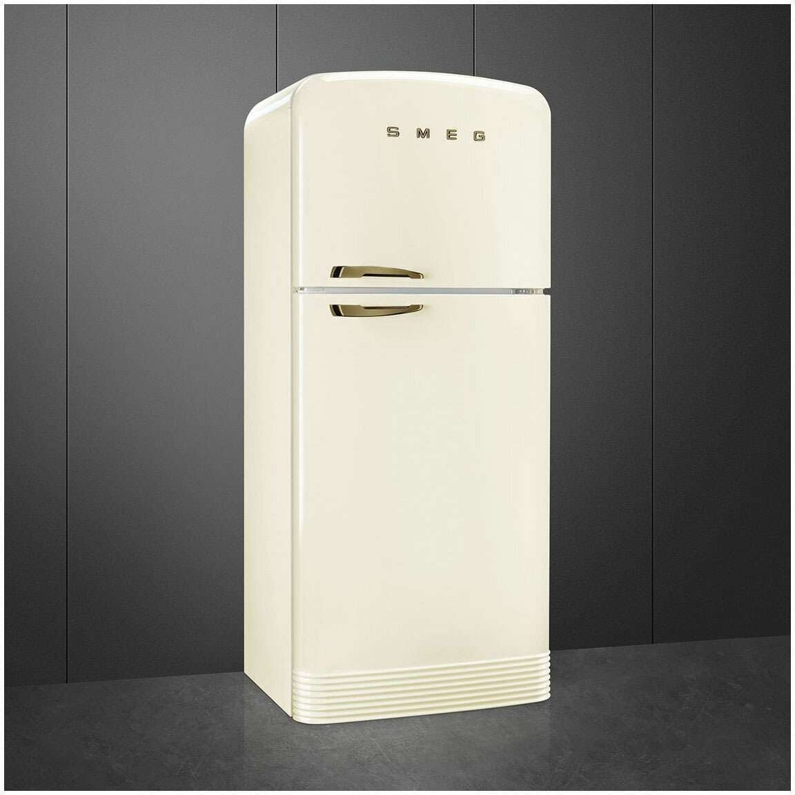 Smeg 524L 50's Top Mount Refrigerator Cream FAB50RCR5AU | Greater Sydney Only