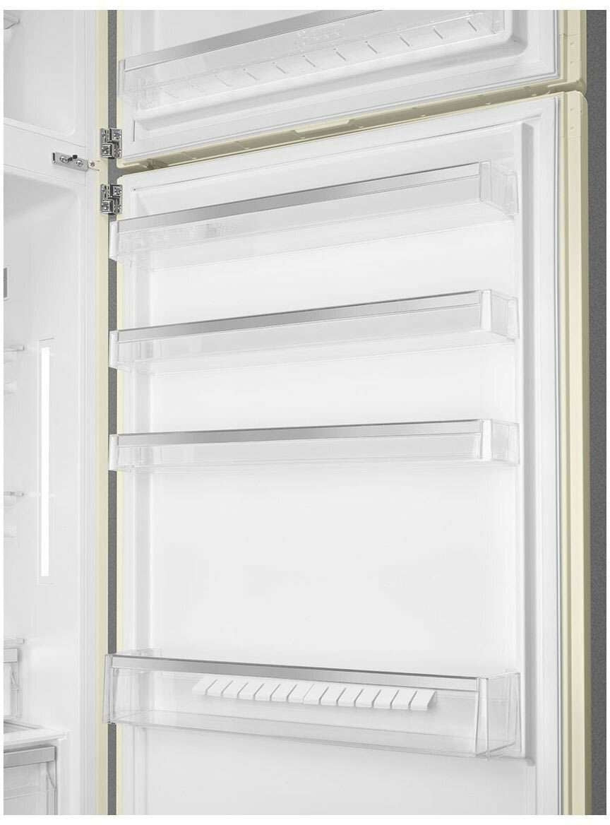 Smeg 524L 50's Top Mount Refrigerator Cream FAB50RCR5AU | Greater Sydney Only