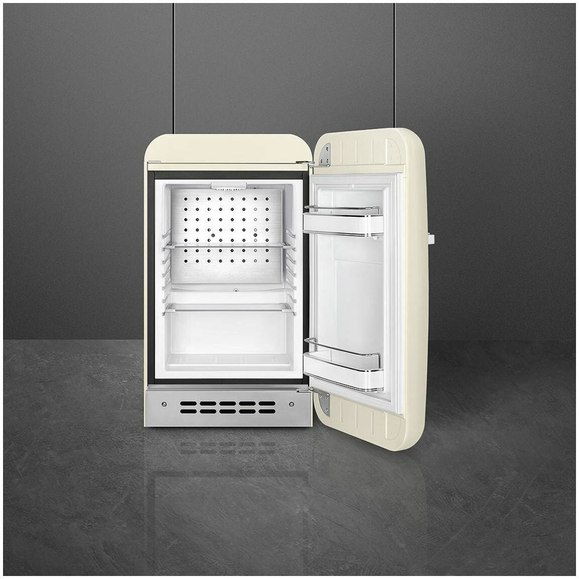 Smeg 34L FAB 50's Retro Style Bar Fridge Cream FAB5RCR5AU