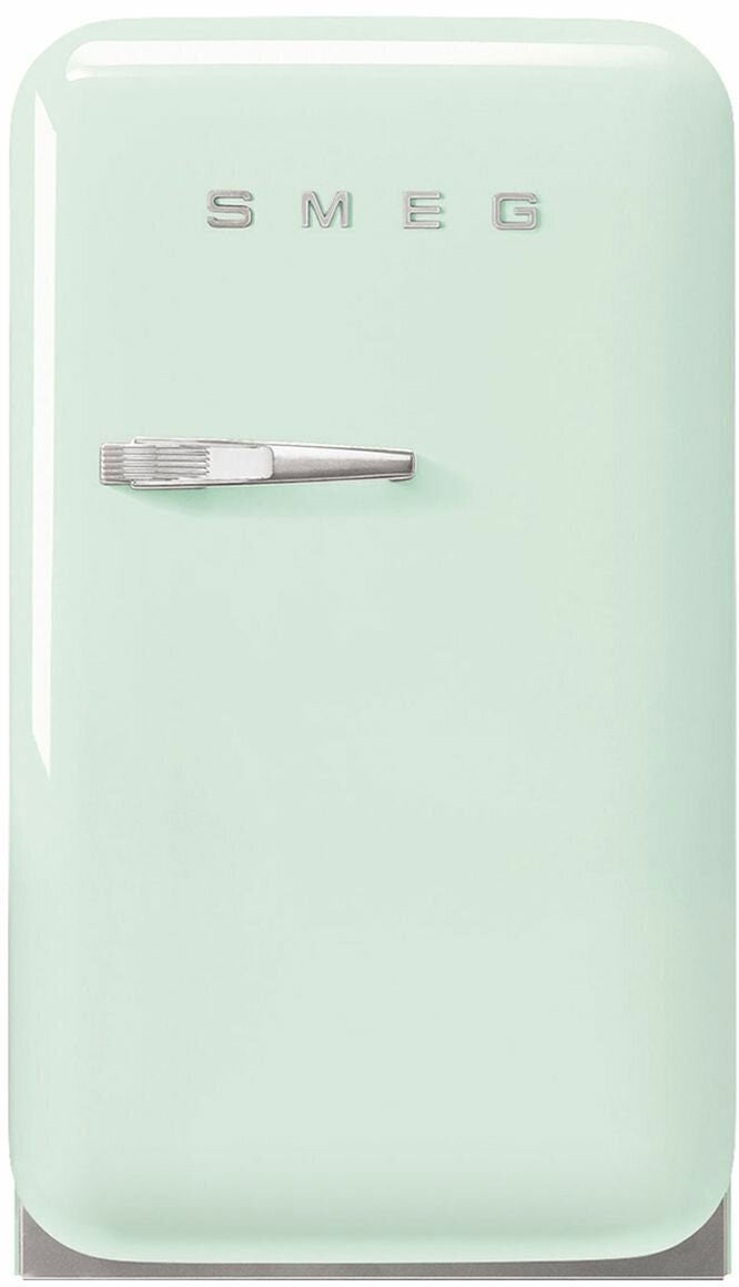 Smeg 34L FAB 50's Retro Style Bar Fridge Pastel Green FAB5RPG5AU