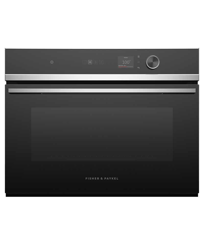 Fisher & Paykel 60cm 55L Contemporary Compact Combi-Steam Oven Stainless Steel OS60NDLX1