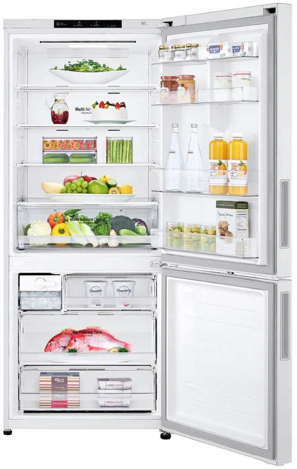 LG 420L Bottom Mount Refrigerator GB-455WL | Greater Sydney Only