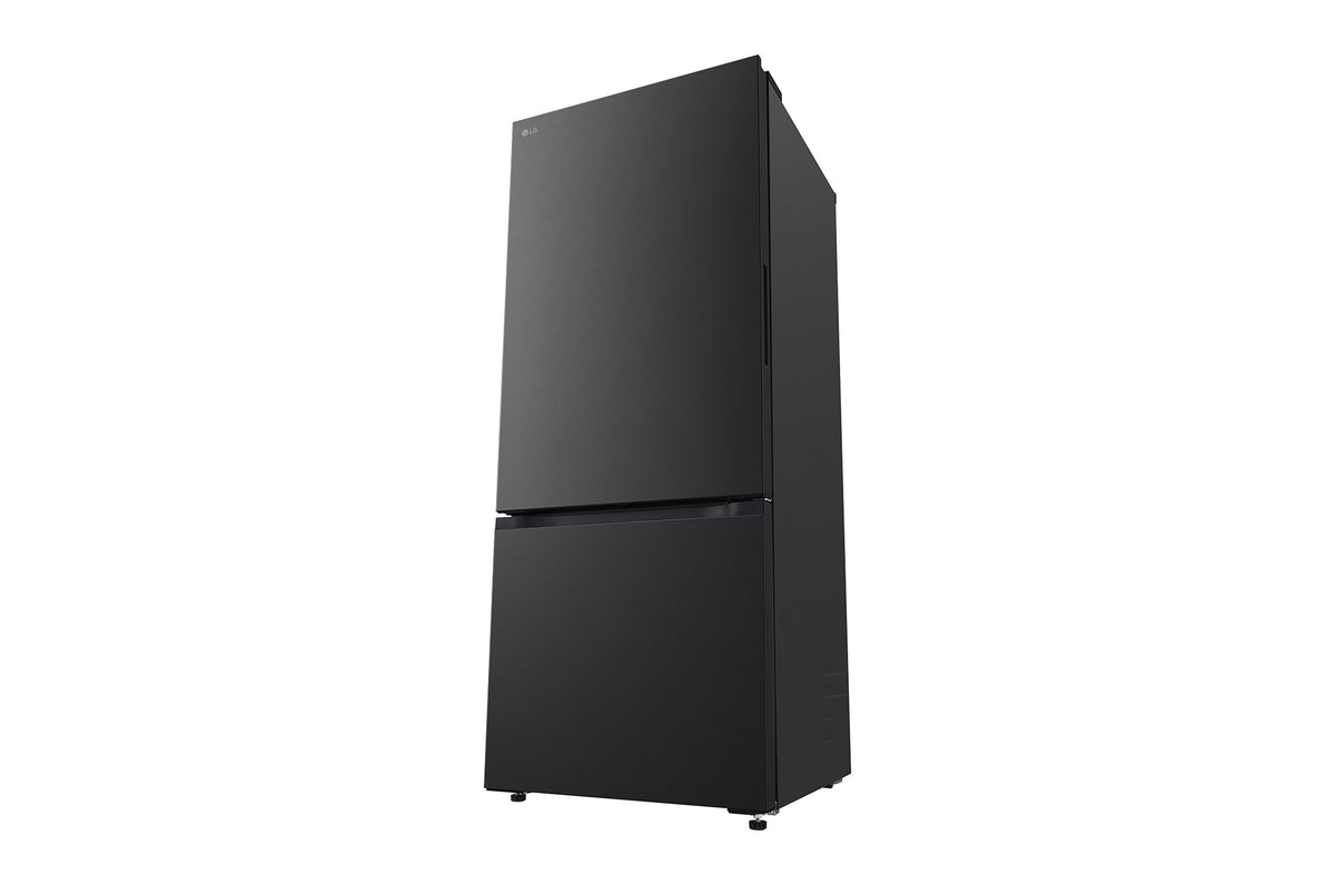 LG 436L Fit&Max Zero Clearance Bottom Mount Refrigerator Matte Black GB-B400MB | Greater Sydney Only