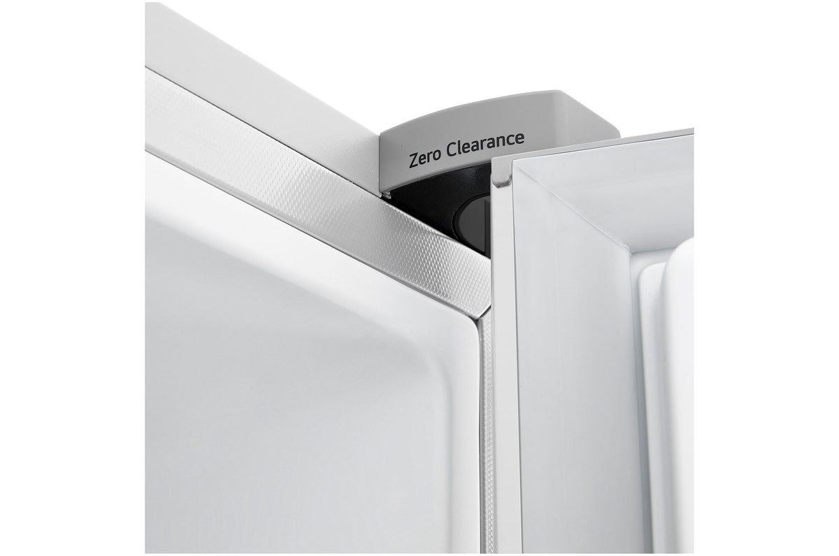 LG 436L Fit&Max Zero Clearance Bottom Mount Refrigerator Matte White GB-B400MW | Greater Sydney Only