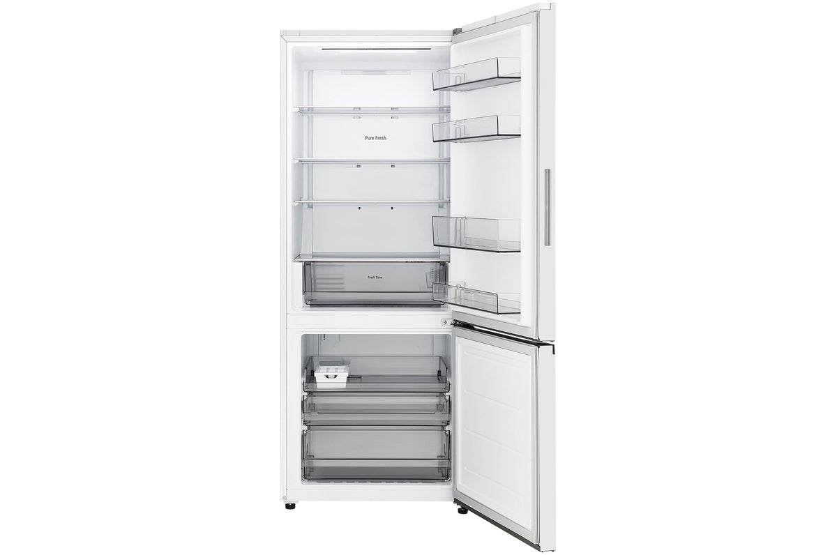 LG 436L Fit&Max Zero Clearance Bottom Mount Refrigerator Matte White GB-B400MW | Greater Sydney Only