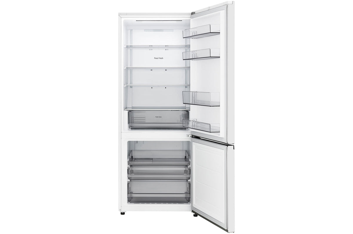 LG 436L Fit&Max Zero Clearance Bottom Mount Refrigerator Matte White GB-B400MW | Greater Sydney Only