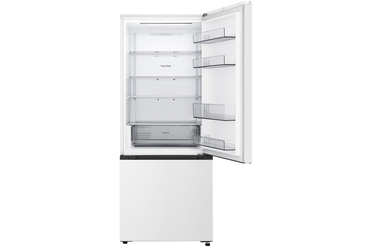 LG 436L Fit&Max Zero Clearance Bottom Mount Refrigerator Matte White GB-B400MW | Greater Sydney Only