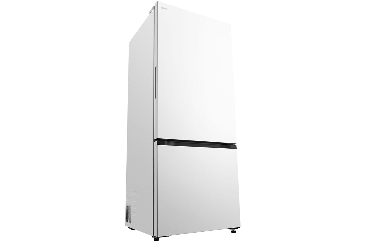 LG 436L Fit&Max Zero Clearance Bottom Mount Refrigerator Matte White GB-B400MW | Greater Sydney Only