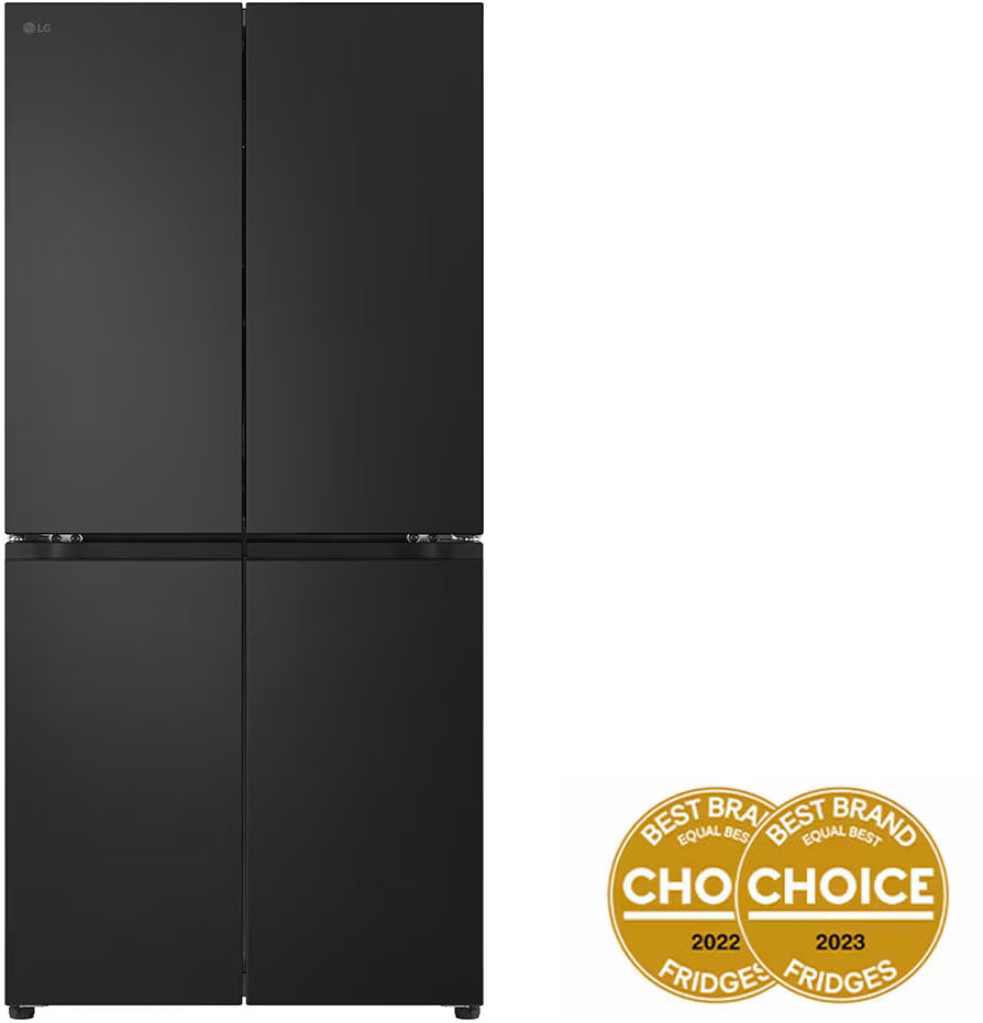 LG 530L French Door Refrigerator Matte Black GF-B505MBL | Greater Sydney Only