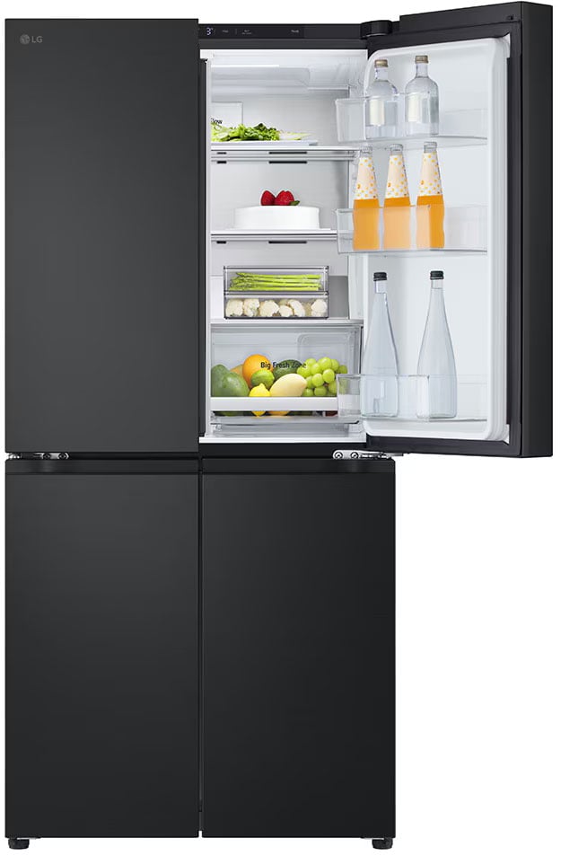 LG 530L French Door Refrigerator Matte Black GF-B505MBL | Greater Sydney Only