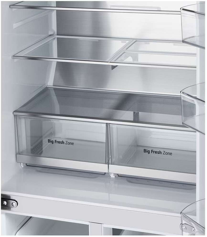 LG 506L French Door Refrigerator Matte White GF-L500MWH | Greater Sydney Only