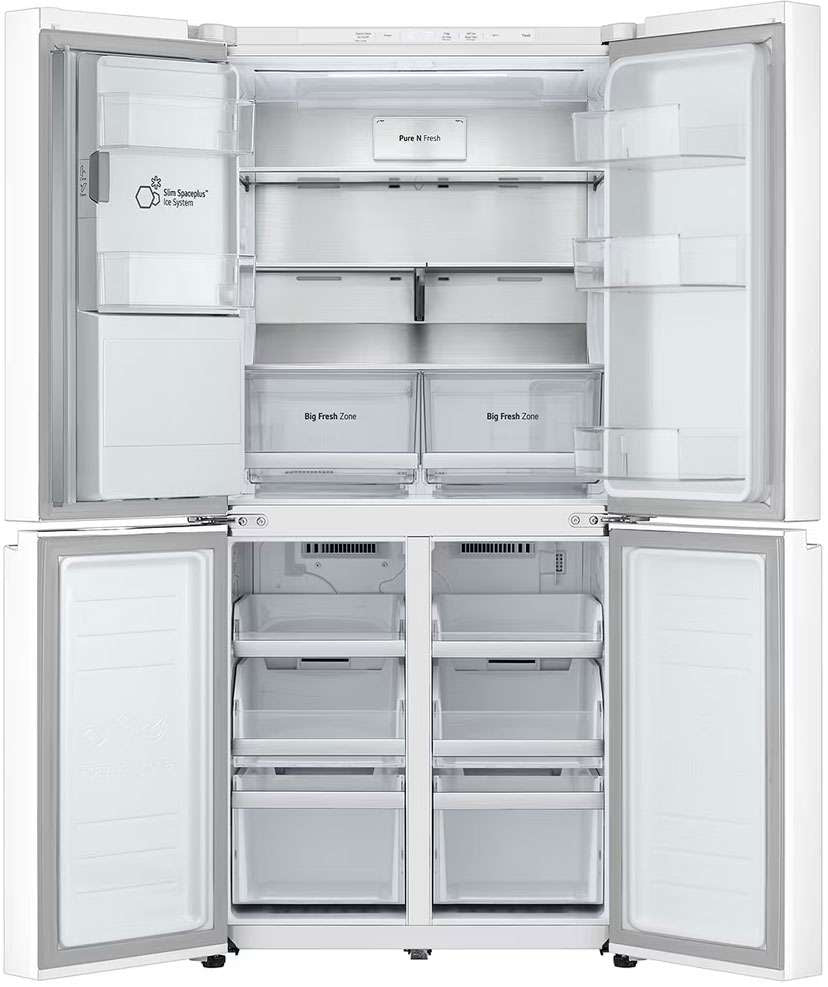 LG 506L French Door Refrigerator Matte White GF-L500MWH | Greater Sydney Only