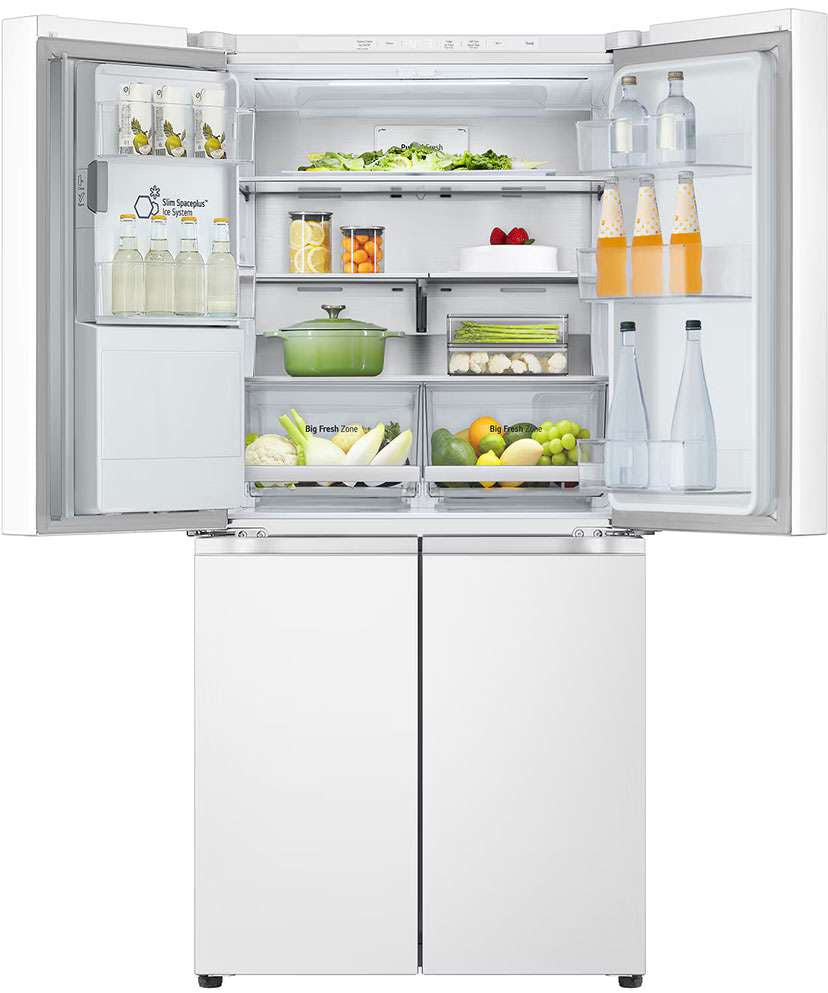 LG 506L French Door Refrigerator Matte White GF-L500MWH | Greater Sydney Only