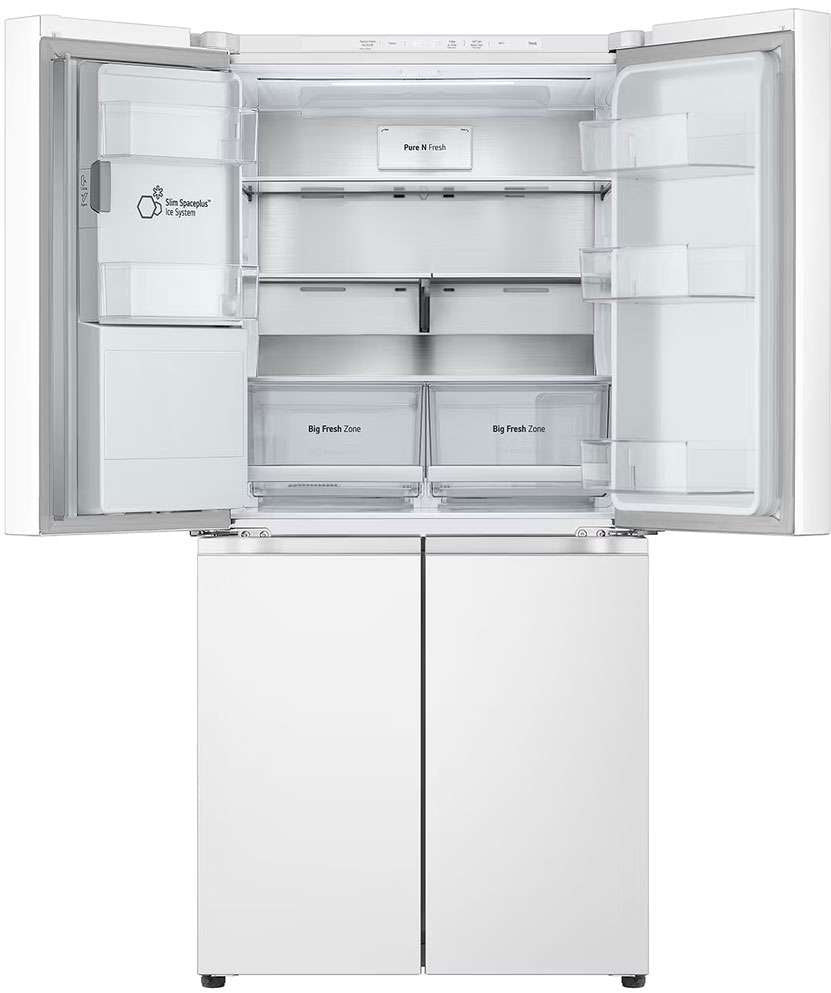 LG 506L French Door Refrigerator Matte White GF-L500MWH | Greater Sydney Only
