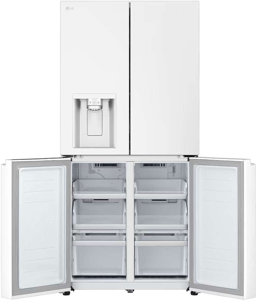 LG 506L French Door Refrigerator Matte White GF-L500MWH | Greater Sydney Only
