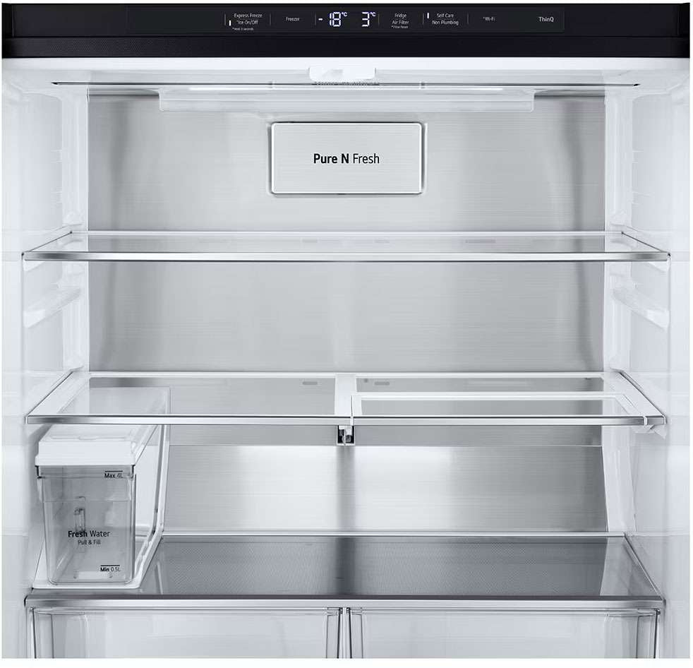 LG 506L French Door Refrigerator Matte Black GF-LN500MBL | Greater Sydney Only