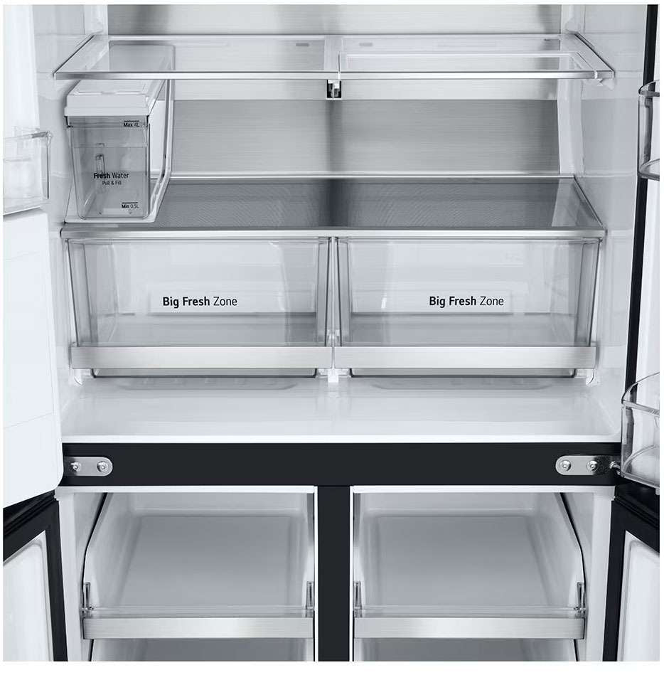 LG 506L French Door Refrigerator Matte Black GF-LN500MBL | Greater Sydney Only