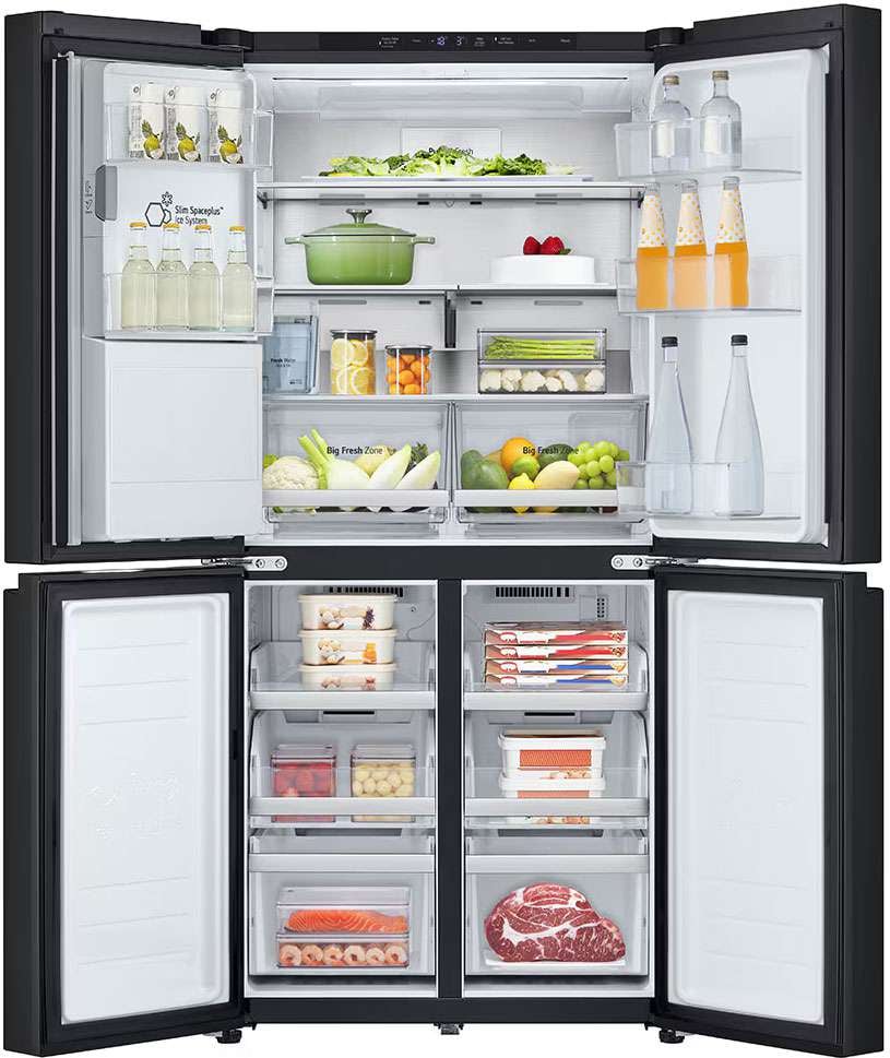 LG 506L French Door Refrigerator Matte Black GF-LN500MBL | Greater Sydney Only