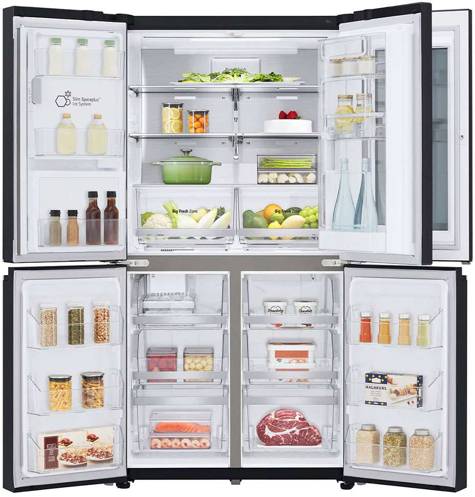 LG 847L Slim French Door Refrigerator GF-V910MBLC | Greater Sydney Only